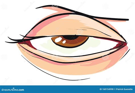 How To Draw Eyes Half Closed