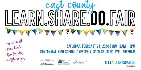 East County Learn. Share. Do. Fair, Centennial High School - Gresham ...