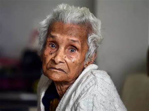 Will to participate - Delhi Assembly Polls: Oldest woman voter gets ...