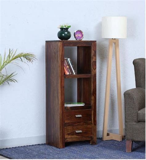 Jyoti Furniture Sheesham Wood Book Rack Shelf Storage Display Unit ...