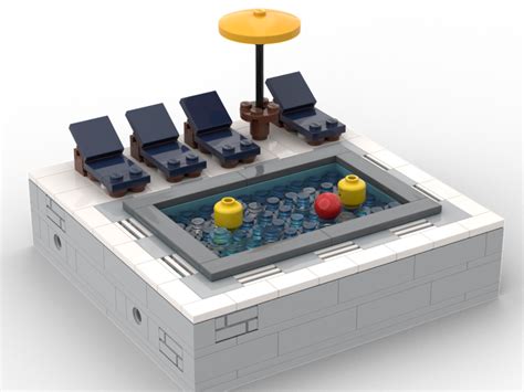 Image result for LEGO Swimming Pool Tutorial