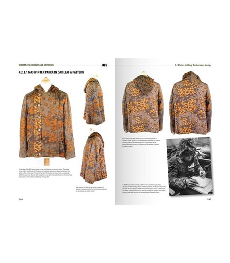 AK130008 Waffen-SS Camouflage Uniforms - English