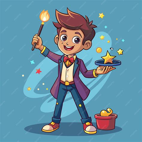 Image result for Cartoon Doing Magic