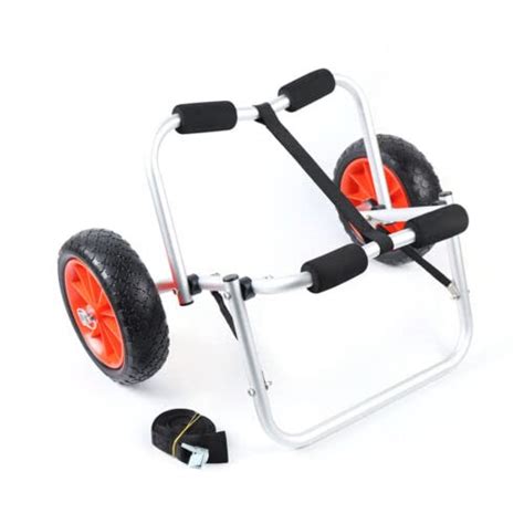 Buy SHZICMY Kayak Trolleys Kayak Boat Trailer Wheels 150 lbs Trolley ...