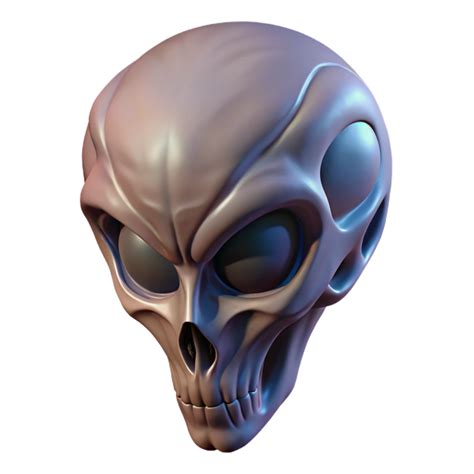 Image result for Alien Skull PNG