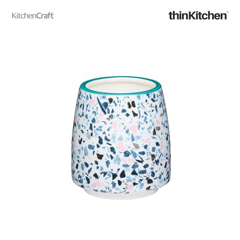 Buy Kitchencraft Ceramic Terrazzo Planter Online at thinKitchen