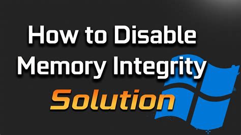 Image result for Disable Memory Integrity
