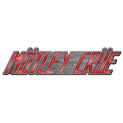 Motley Crue 'Logo' Pin Badge | Eyesore Merch