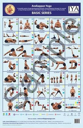 Ashtanga Yoga Wall Chart - Basic Series Fine Art Print - Dr. Asana ...