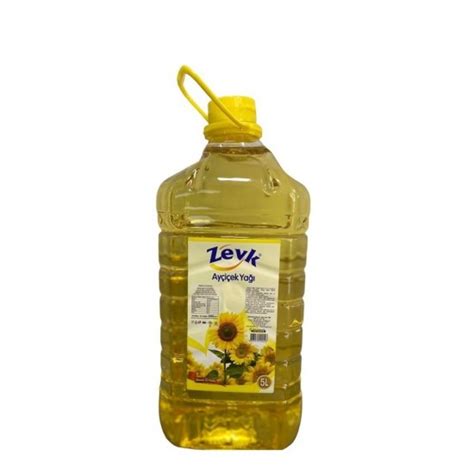 ZEVK AYÇİÇEK YAĞI 5LT DAR PET - 8693475100126