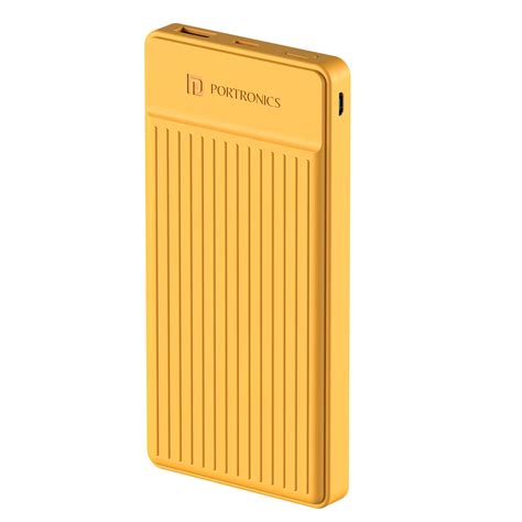 Portronics Luxcell B12 10,000mAh Affordable Power Bank, Ultra Slim ...