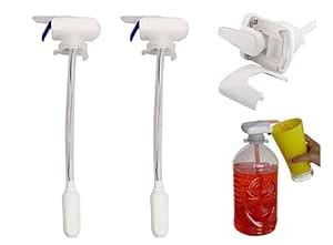 Buy 2 pack Magic Electric Automatic Fridge Tap Drink Straw Coke TV ...