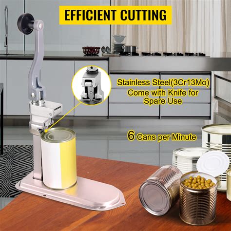 VEVOR Commercial Can Opener, 18.9"/48cm Long, Stainless Steel Manual ...