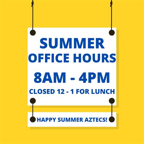 SUMMER OFFICE HOURS | La Quinta High School