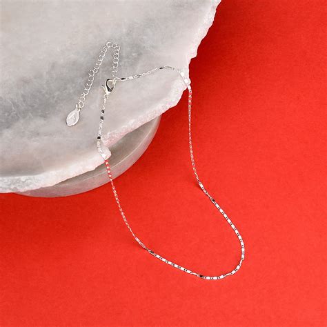 Accessorize London Barleycorn Chain Necklace - Accessorize India