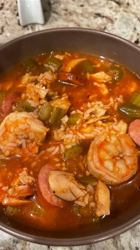 Easy gumbo chicken shrimp and sausage dump recipe dutch oven – Artofit