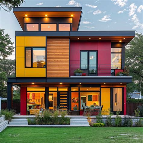3+ Bold and Beautiful Color Schemes for Modern Home Exteriors