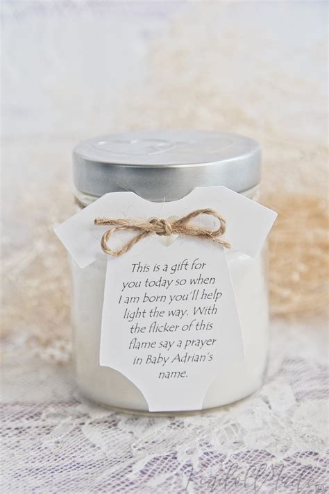 Baby Shower Candle Favors for Guests, Gift for You Today, Burn This ...