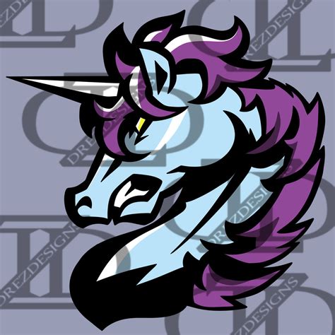 Beyblade gear chip sticker designs-Unicorn Sting by drez215 on DeviantArt