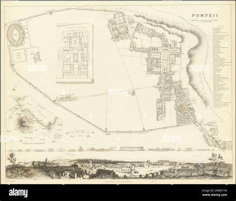 Map of pompeii hi-res stock photography and images - Alamy