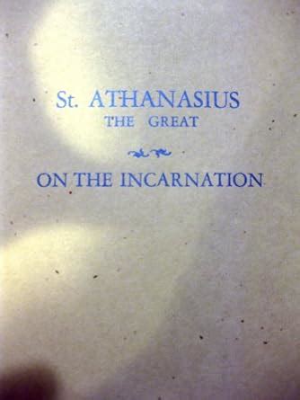 Buy St. Athanasius the Great: On the Incarnation Book Online at Low ...