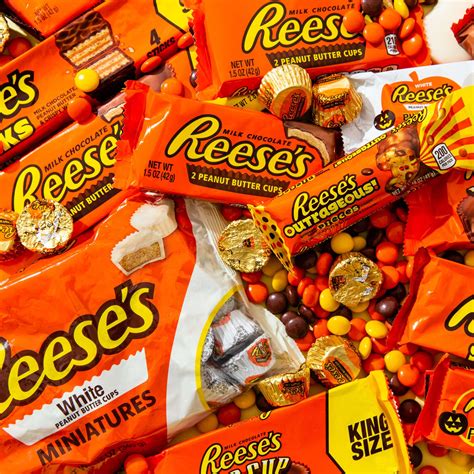 All 62 Reese’s Candy Products, Ranked | Reeses peanut butter cups ...