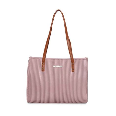 Caprese Women's Faux Leather Diana Large Messenger Bag (Blush) : Amazon ...