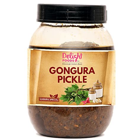 Buy Delight Foods Andhra Special Gongura Pickle Online at Best Price of ...