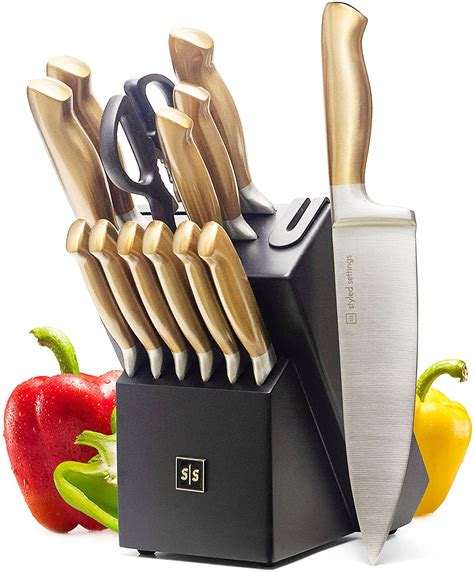 Best Gold Knife Set at Amy Ammerman blog