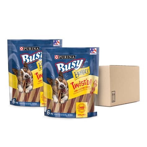 Purina Busy With Beggin' Small/Medium Breed Dog Treats, Twist'd, 21 oz ...