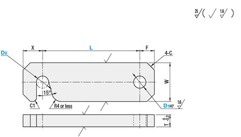 Links - Notched | MISUMI | MISUMI India