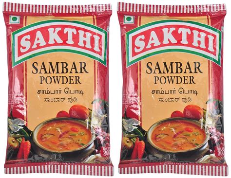 Sakthi Sambar Powder Masala 200gm - Pack of 2 : Amazon.in: Grocery ...