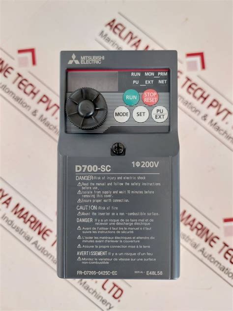 Mitsubishi Electric Fr-d720S-042Sc-ec Compact Size Inverter – Aeliya ...