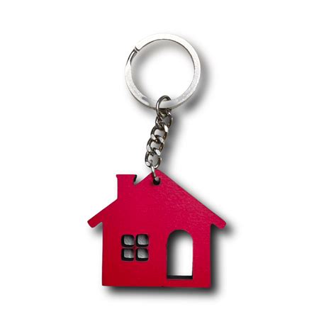 Home Shape Keychain Pack of 2 – Chalk My Theme