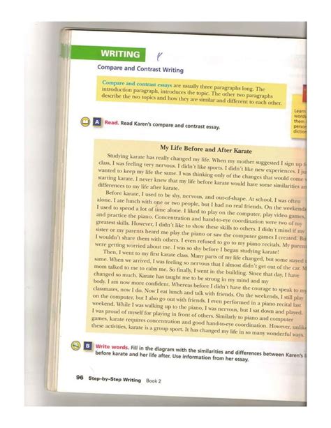 Image result for Step by Step Writing Template