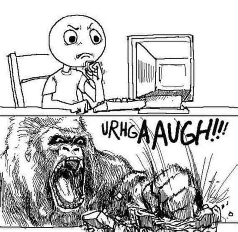 Image result for Angry Computer Smashing Meme