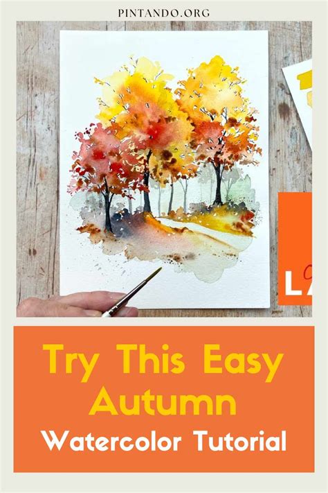 Image result for Quick Fall Watercolor Tutorial