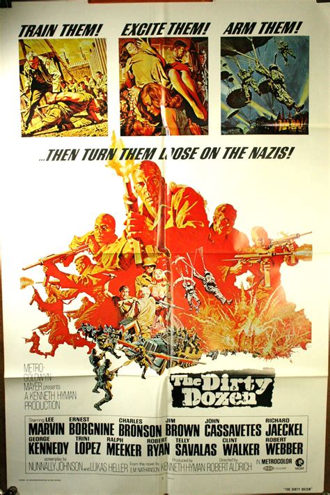 DIRTY DOZEN "1 Sheet" Movie Poster