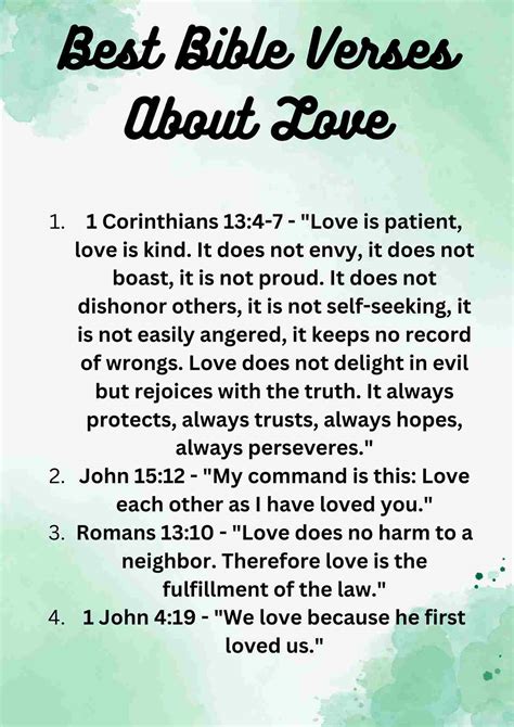 200+ Bible Verses About Love [Marriage, Strength, Hope] - † ️️ Daily ...