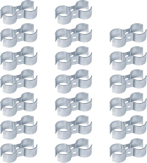 Fanmao 20 Sets 1 x 1 Saddle Clamps Chain Link Fence India | Ubuy