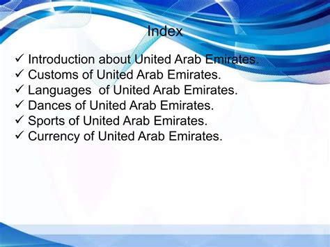 Culture & Tradition In United Arab Emirates | PPTX