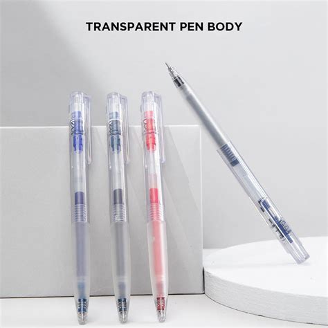 K7 transparent Gel Ink Pen - INDOFUTURE - KACO