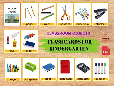Classroom Objects 的图像结果