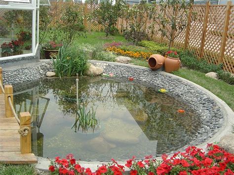 庭院鱼池景观设计优点 最新庭院鱼池设计效果图大全 - 本地资讯 - 装一网