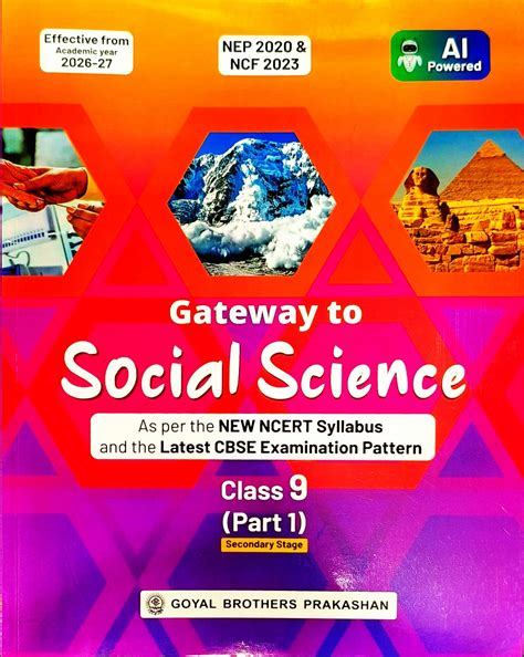 Goyal Gateway to Social Science Part 1 for Class 9 - Effective from Ac ...