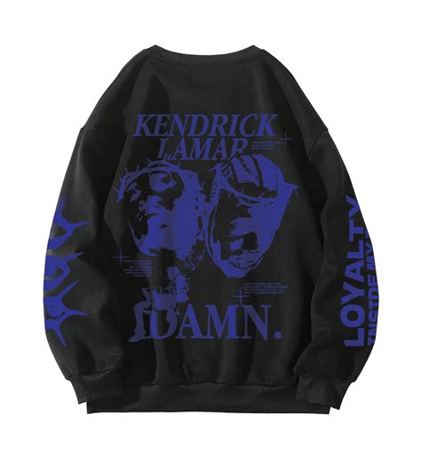 Kendrick Lamar Designed Oversized Sweatshirt – Hauntrex