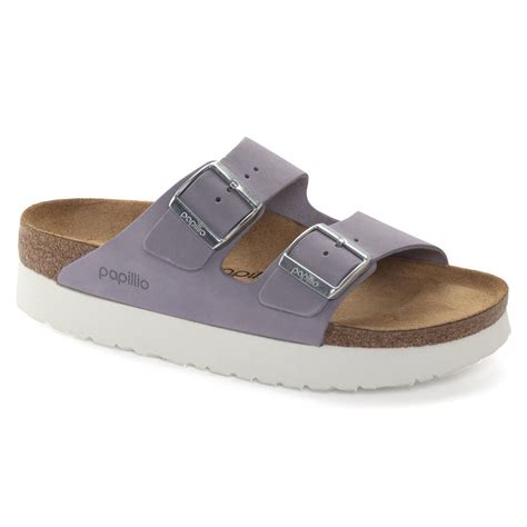 Arizona Platform Nubuck Leather– BIRKENSTOCK