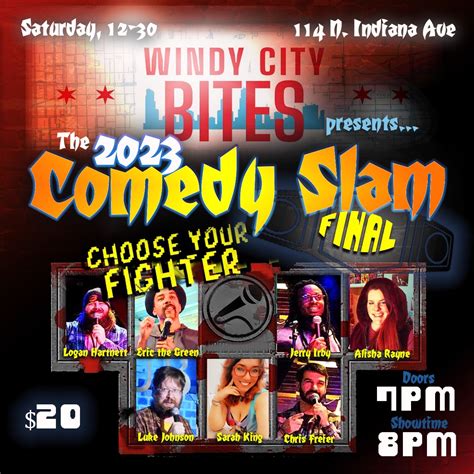 2023 COMEDY SLAM FINAL @ WINDY CITY BITES | Collective Efforts Union