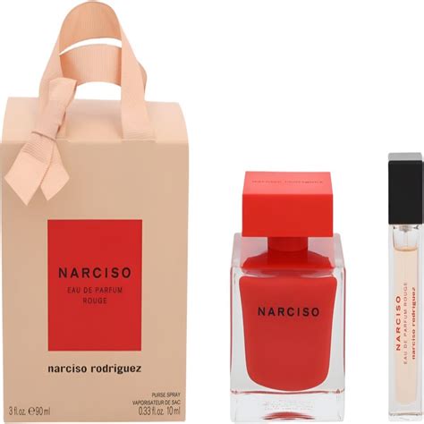 NARCISO RODRIGUEZ Rouge Eau De Parfum for women Gift Set – Fragrance ...