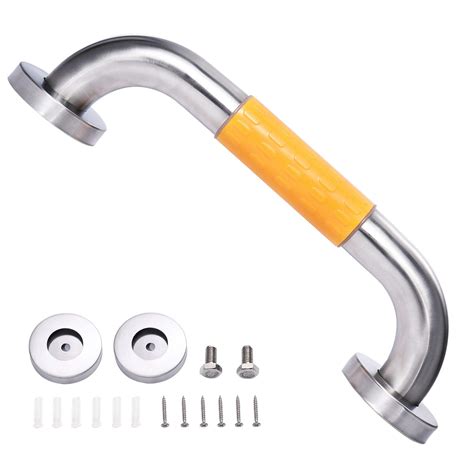 Shower Grab Bars for Seniors 16 Inch, Grab Bars for Elderly for Wall ...